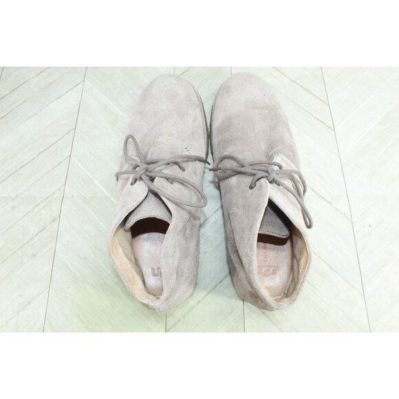 UGG Men's Gray Suede Lace Up Casual Ankle Chukka Boots Size 10 - Picture 8 of 9